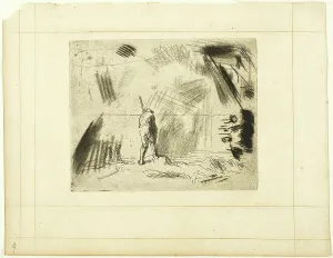 The Seaweed Gatherers, c. 1847. Creator: Jean Francois Millet