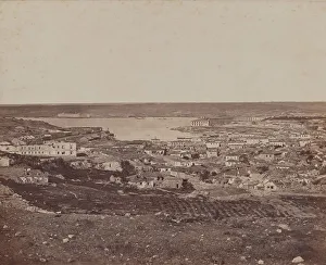 James Robertson Prints: Sebastopol, From Left Attack, 1855-1856. Creator: James Robertson