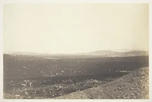 Crimea Ukraine Gallery: Sebastopol, from the Mortar Battery, 1855. Creator: Roger Fenton