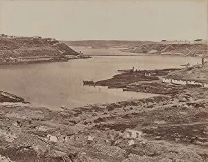 Black Sea Collection: Sebastopol, View of Harbor, 1855-1856. Creator: James Robertson