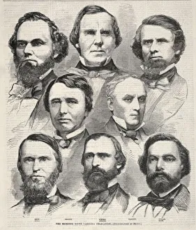 Winslow Homer American Prints: The Seceding South Carolina Delegation, 1860. Creator: Winslow Homer (American, 1836-1910)