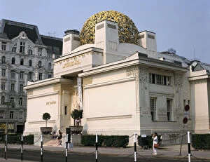 Vienna Secession Gallery: The Secession Building, Vienna, Austria