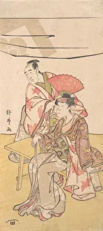 Mitsugoro Bando Prints: The Second Bando Mitsugoro in the Role of Soga no Juro Sukenari, ca. 1793-95
