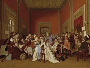 Second Class Waiting-Room, 1865. Creator: Carl Henrik Unker