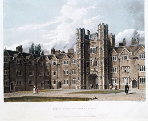 Cambridge Prints: Second Court of St Johns College