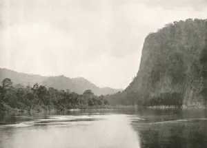 Rowe And Co Prints: Second Defile on Irrawaddy River, near Bhamo, 1900. Creator: Unknown
