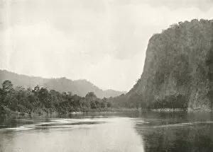 Bhamo Gallery: Second Defile on Irrawaddy River, near Bhamo, 1900. Creator: Unknown