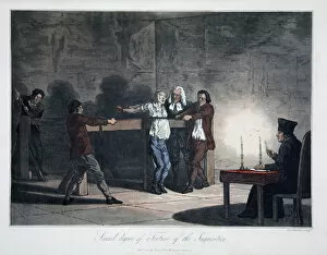 Inquisition Collection: Second Degree of Torture of the Inquisition, 1813. Artist: LC Stadler