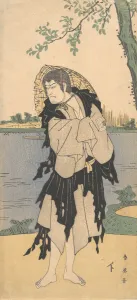Rags Prints: The Second Ichikawa Komazo in the Role of Yanekozo, 2nd month, 1794