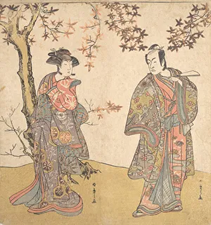 Ichikawa Monnosuke Prints: The Second Ichikawa Monnosuke as an Unarmed Man, probably 1778. Creator: Shunsho