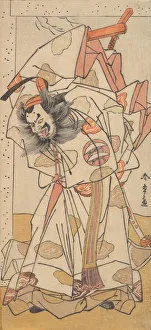 The Second Nakajima Mihoemon in the Role of Sadaijin Jihei, 1776. Creator: Shunsho The Second Nakajima Mihoemon in the Role of Sadaijin Jihei, 1776. Creator: Shunsho