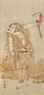 The Second Nakamura Juzo as a Yakko, 1773 or 1774. Creator: Shunsho