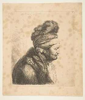 Smith John Prints: The Second Oriental Head (reverse copy), 18th century. Creator: John Smith