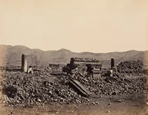 Charnay Gallery: Second Palace at Mitla, Mexico. February 1860. Creator: Desire Charnay