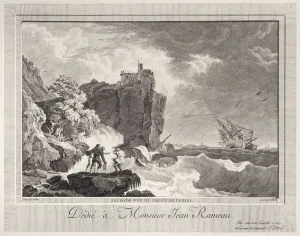 View To Sea Collection: Second View of the Gulf of Venice, ca. 1770-1800. Creator: Francois Anne David