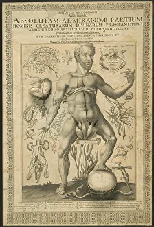 Second Vision, from Mirrors of the Microcosm, 1613. Creator: Lucas Kilian