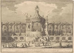 Chin And Xe8 Gallery: The Seconda Macchina for the Chinea of 1760: A Chinoiserie Pavilion, 1760