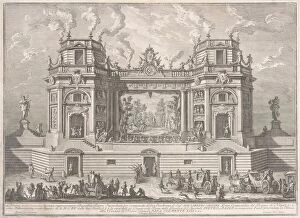 Carriages Collection: The Seconda Macchina for the Chinea of 1761: A Magnificent Theater, 1761