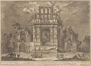 Chin And Xe8 Gallery: The Seconda Macchina for the Chinea of 1771: A Pleasure Palace Dedicated to Bacchus, 1771