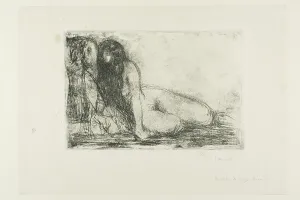 Secret Prints: Secret, 1913. Creator: Edvard Munch