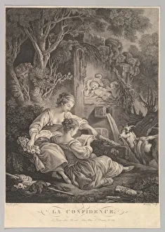 Love Letter Collection: The Secret, ca. 1804-31. Creator: Jacques Bonnefoy