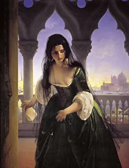 Hayez Prints: The secret denunciation (Accusa segreta)