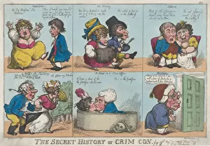 Images Dated 1st May 2020: The Secret History of Crim Con, Fig. 2, August 18, 1812. August 18, 1812