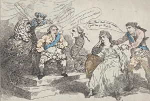 George Iv Of The United Kingdom Collection: Secret Influence Directing The New P-l-t [Parliament], May 18, 1784. May 18, 1784