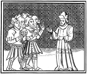 A secret meeting of the Jews at the Rabbis House, 14th century (1849) A secret meeting of the Jews at the Rabbis House, 14th century (1849)