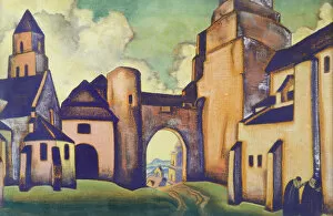 Tempera On Canvas Collection: Secrets of the Walls, 1920