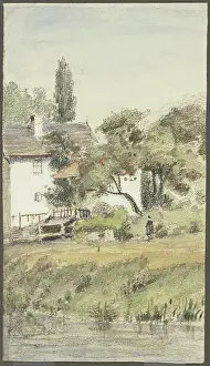 Elbe Prints: Section from Schandau, 1873. Creator: Eugen Friedrich Peipers
