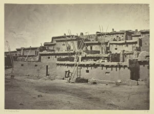 Section of the South Side of Zuni Pueblo, N.M. 1873. Creator: Tim O Sullivan