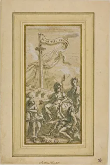 Thornhill James Prints: Securitas Publica, 1718 / 25. Creator: Sir James Thornhill