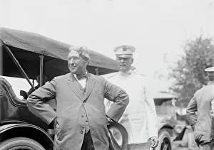 Secy Garrison [and] Gen. Leggett, 1913. Creator: Bain News Service