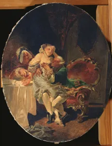 The Seducer, 1891. Artist: Zichy, Mihaly (1827-1906)
