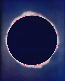 Eclipse Gallery: What Is Seen During The Few Moments of a Total Eclipse, c1935