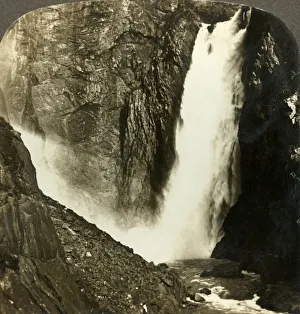 Hordaland Prints: The seething waters of the mighty Voringfos