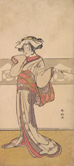 Segawa Kikunojo III in the Role of Oiso no Tora, ca. 1790. Creator: Katsukawa Shunko
