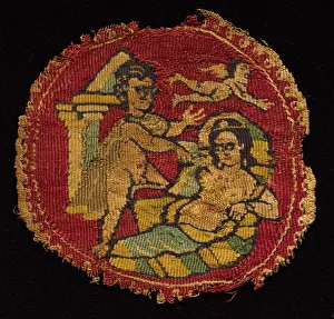 Four Segmenta from a Tunic, 650 - 750. Creator: Unknown