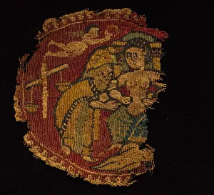 Four Segmenta from a Tunic, 650 - 750. Creator: Unknown