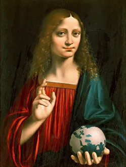 Segnender Christus, c. 1500. Creator: D'Oggiono, Marco (ca 1470-ca 1530)