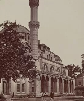 Minarets Gallery: Sehzade Mosque, 1857. Creator: James Robertson