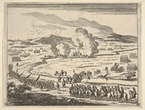 Bartolomeo Prints: The Seige of Alessandria Begins, from L Idea di un Principe ed Eroe Cristiano in