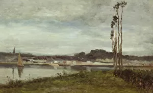 Seine Gallery: On the Seine, c. 1895. Creator: Homer Dodge Martin