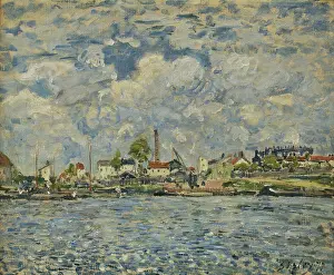 Banks Prints: The Seine at daybreak (La Seine au point du jour)