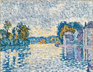 Signac Gallery: The Seine near Samois (Study), 1899