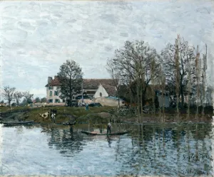 Alfred 1839 1899 Gallery: The Seine at Port-Marly, 1875