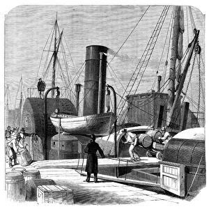 Lifeboat Prints: Seizure of casks, with arms and ammunition