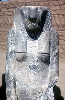 Courage Prints: Sekhmet goddess with the head of a lioness, Temple of Amun, Karnak, Egypt