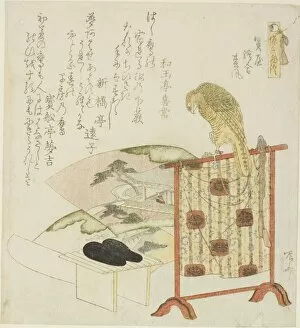 Sekiya, E-awase, and Matsukaze, from the series 'The Tale of Genji (Genji monogatari)